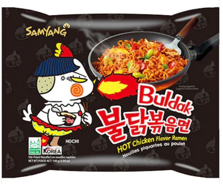 Samyang Buldak Hot Chicken Flavor Ramen (5er Pack) MHD 12.2026
