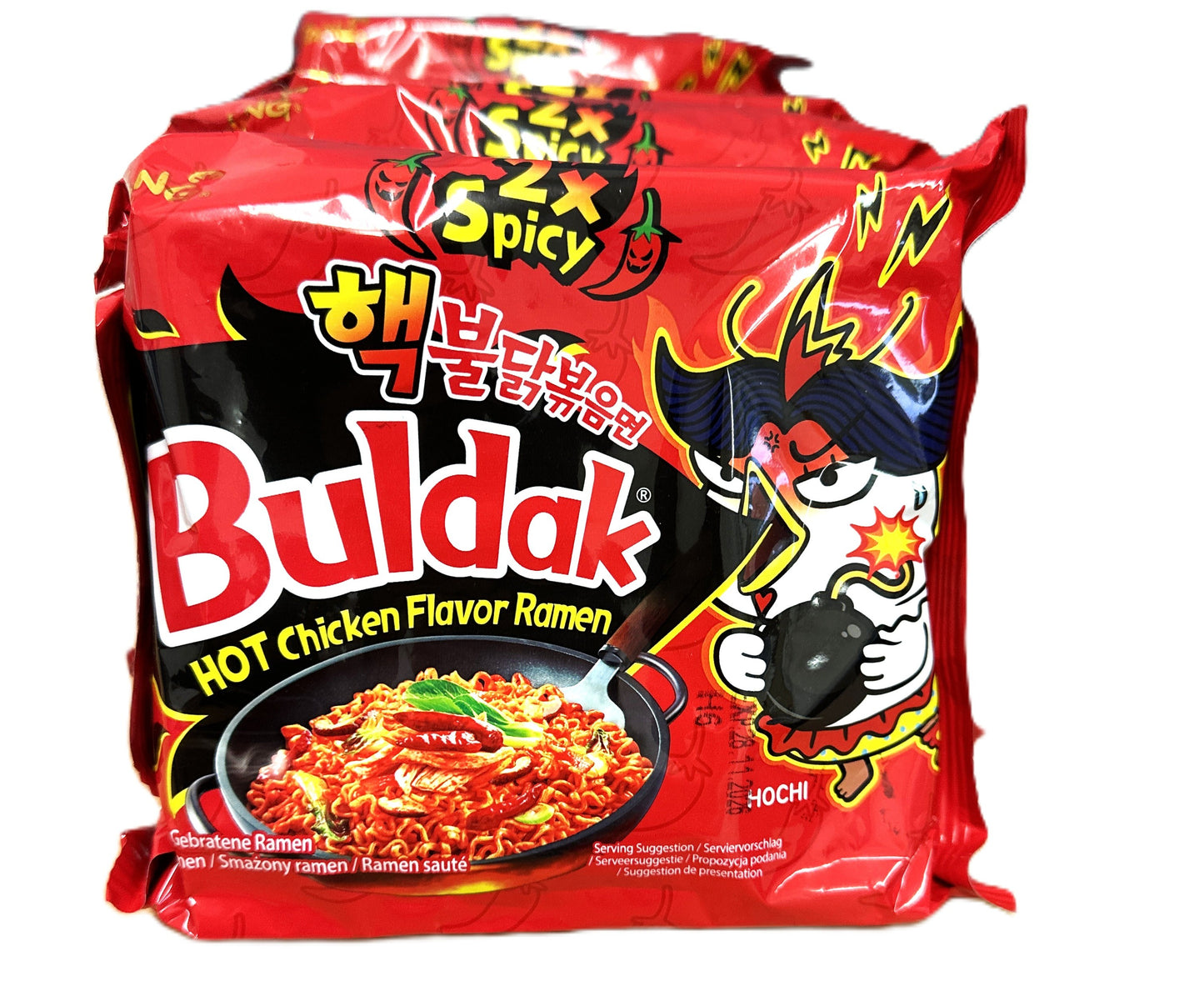 Samyang 2x Spicy Buldak 5 x 140g Hot Chicken Flavour Ramen instant noodles (copy)