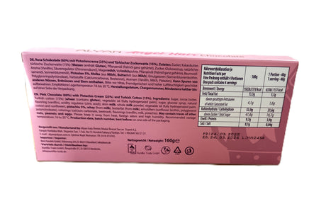 6er Pack ALYAN Angel Hair Schokolade 160 gr. Pistaziencreme