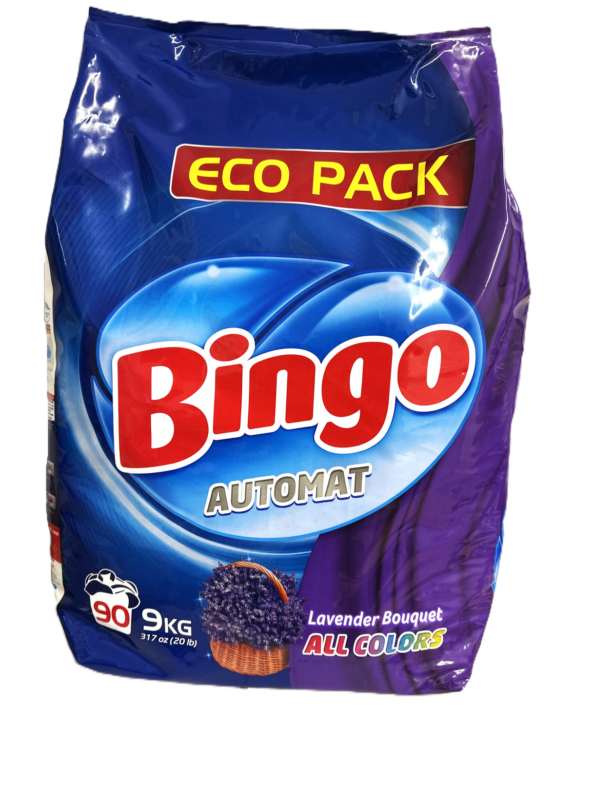 Bingo All Colors 9 Kg Lavendel Waschpulver